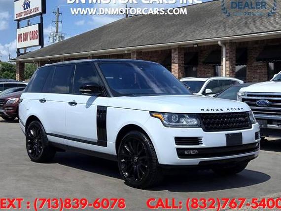 LAND ROVER RANGE ROVER 2017 SALGS2FV8HA355312 image